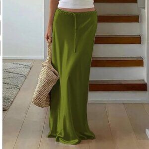 Maxi Skirt Green